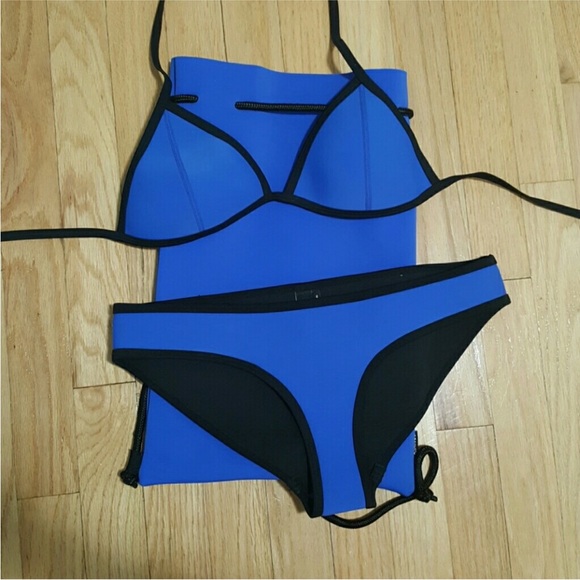 TRIANGL Chloe Bikini in Malibu Blue - Picture 4 of 13